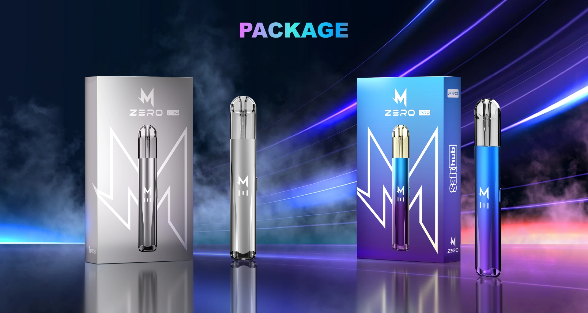package of M zero pro vape pod kit