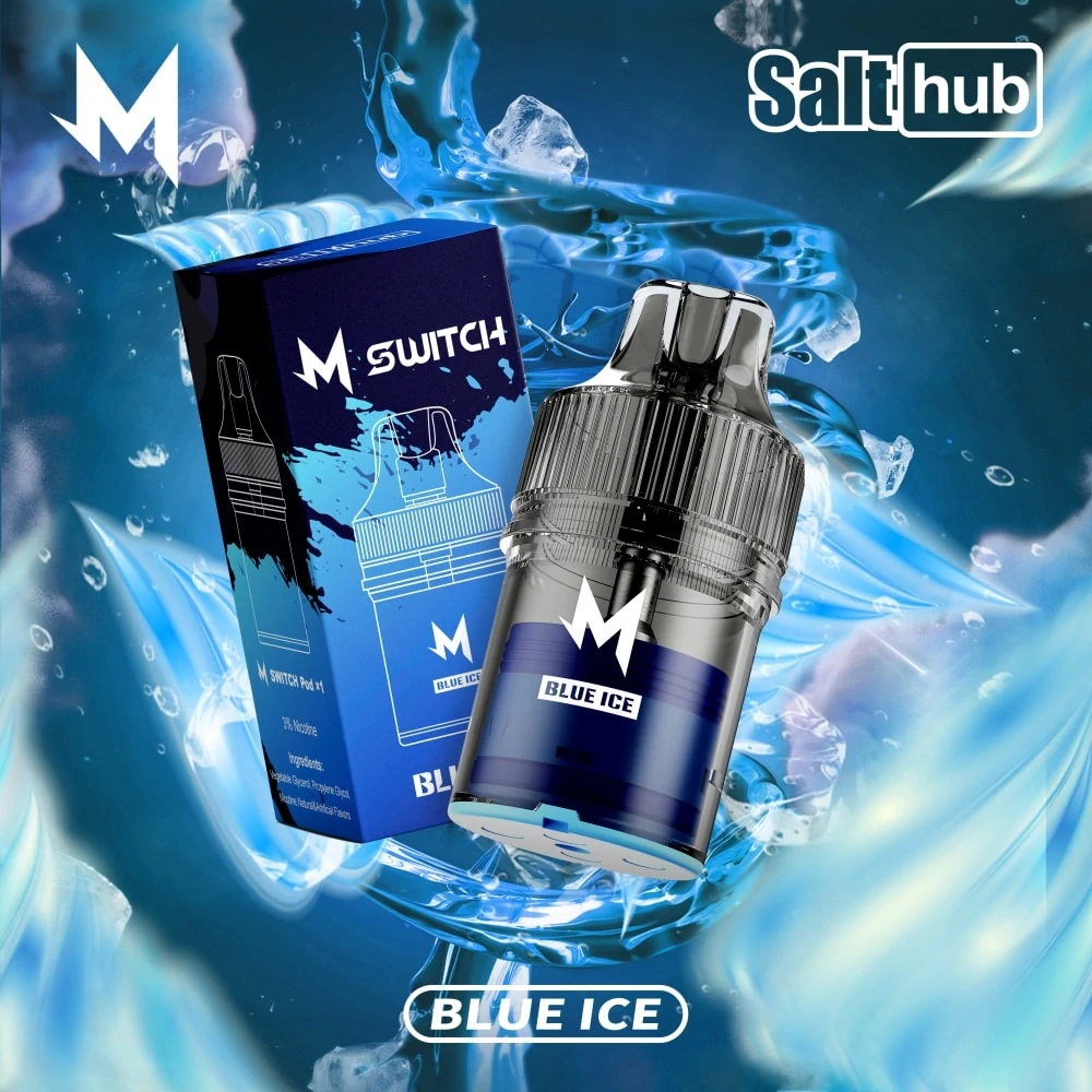 M Bar 15K blueice disposable vape pod