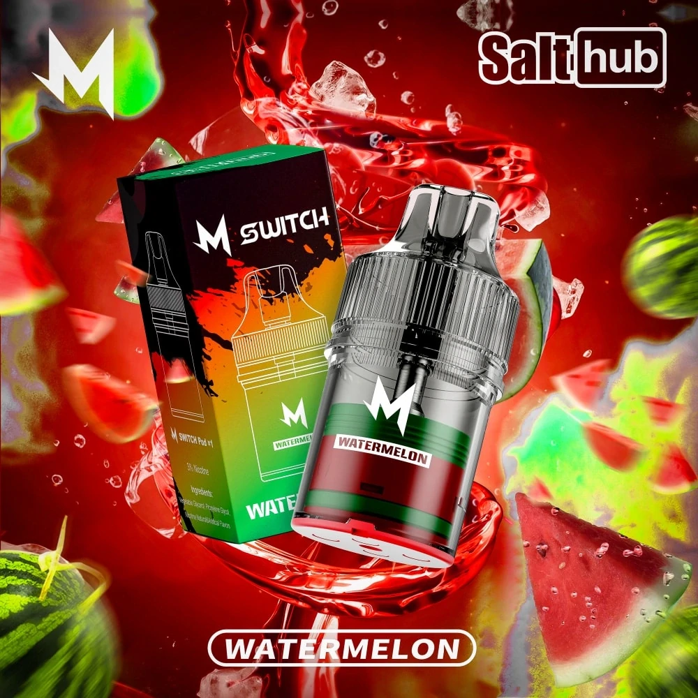 M Bar 15K watermelon disposable vape pod