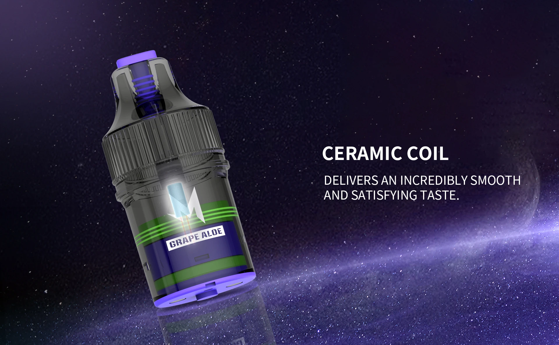 M Bar 15K: ceramic coil inside