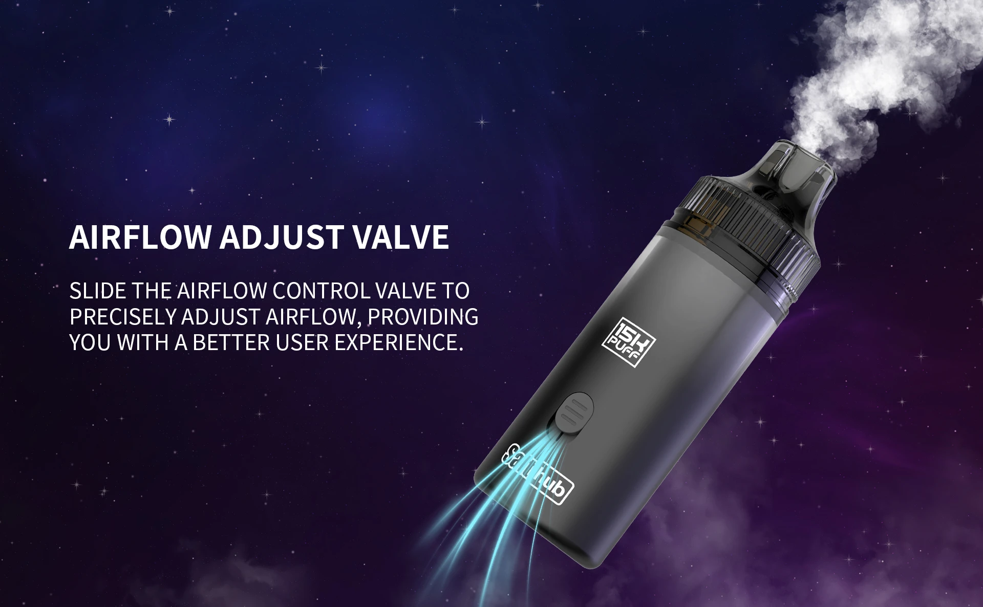 M Bar 15K: airflow adjustable