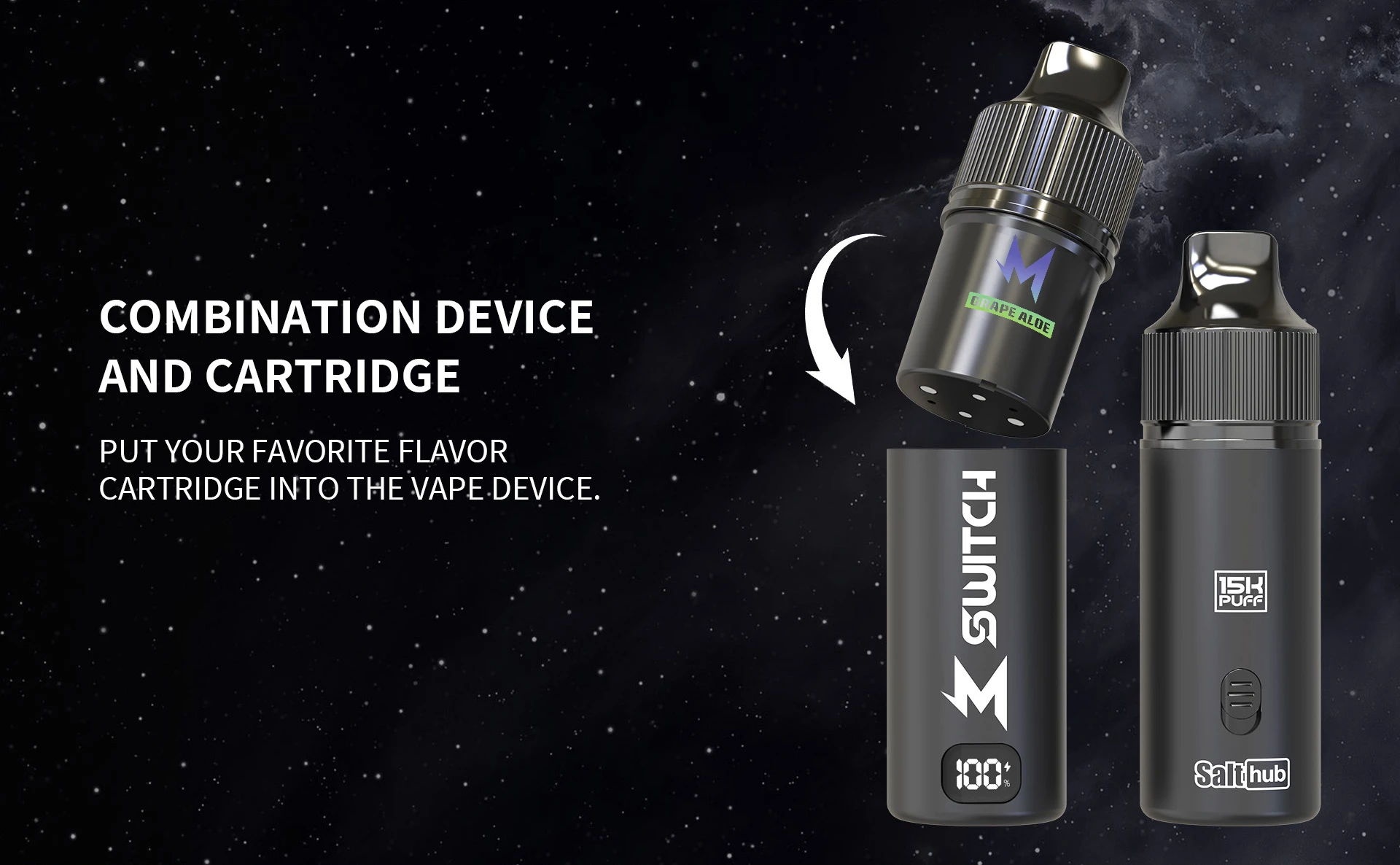 M Switch Kit compatible cartridge