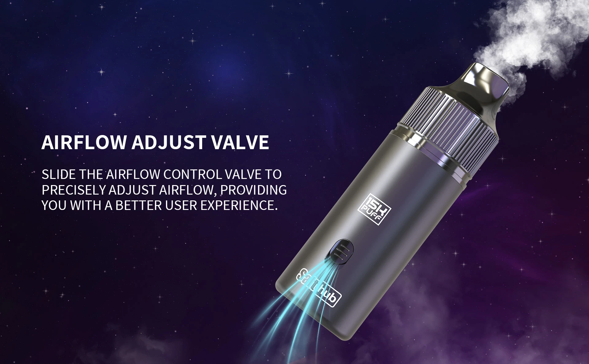 M Switch Kit equiped with a airflow control button