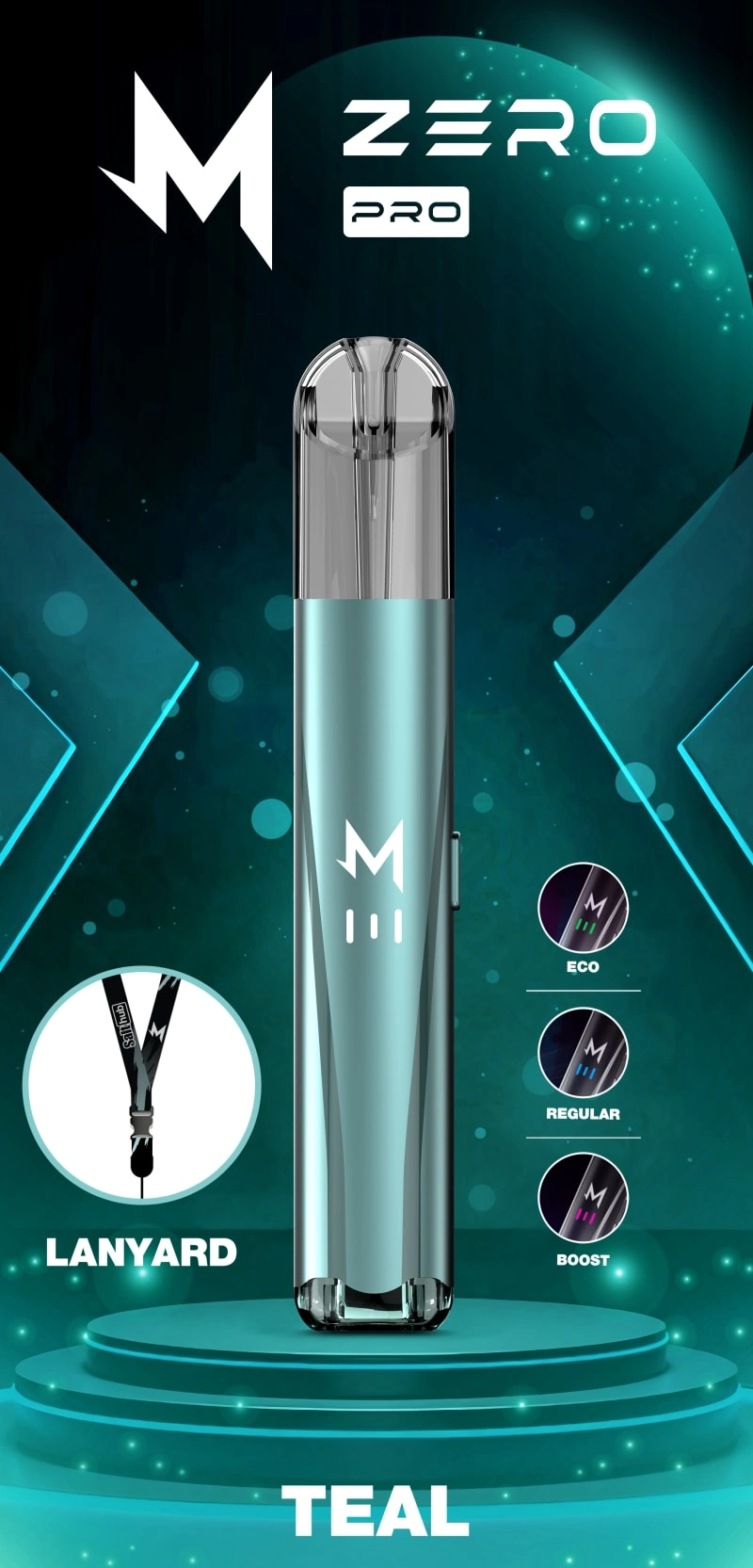 zero pro vape pod kits teal color