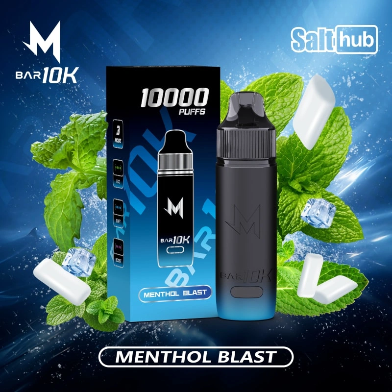 MBar 10K fresh flavor menthol blast